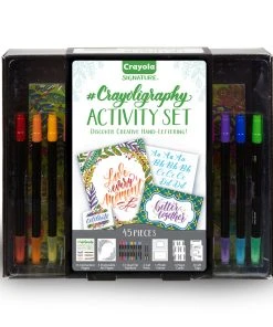 Crayola Signature Crayoligraphy Activity Set -Play-Doh shop 04 0346 0 300 Signature Crayoligraphy Activity Set F1 89575.1612745322