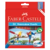 24 Faber-Castell Watercolour Pencils -Play-Doh shop 16 114464S WatercolourPencil Standard 24Box 1 54540.1640054080