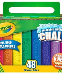 Crayola 48Pk Sidewalk Chalk -Play-Doh shop 17320018 2 20013.1595473087