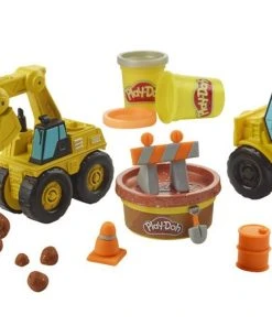 Play-Doh Wheels Excavator And Loader Construction Trucks -Play-Doh shop 19000612 2 63326.1633496327