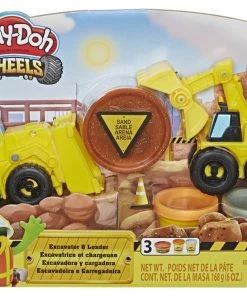 Play-Doh Wheels Excavator And Loader Construction Trucks -Play-Doh shop 19000612 4 32817.1633496397