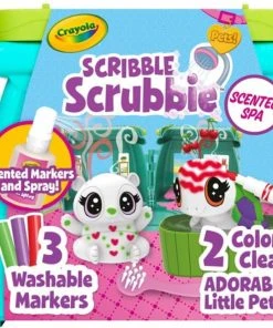 Crayola Scribble Scrubbie Pets Scented Spa Playset -Play-Doh shop 1 56505.1664236128
