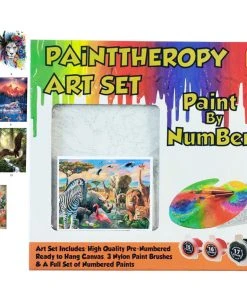 Paint By Numbers With Frame 30x40cm A