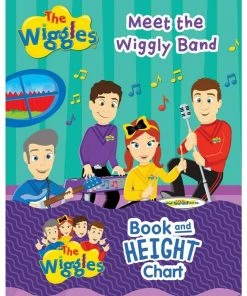 The Wiggles Meet The Wiggly Band Book And Height Chart