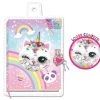 Diary With Lock & Keys Cat Design