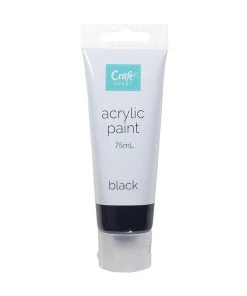 Craftsmart Acrylic 75ML Black