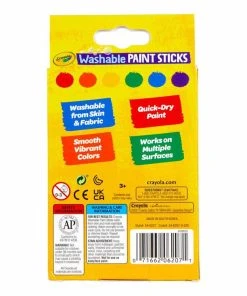 Crayola 6 Colours Washable Paint Sticks