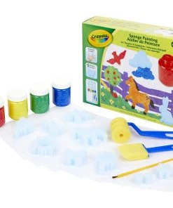 Crayola Sponge Painting Activity Kit