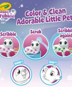 Crayola Scribble Scrubbie Pets Arctic Igloo -Play-Doh shop 22002101 4 70783.1661509556