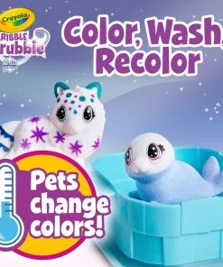 Crayola Scribble Scrubbie Pets Arctic Igloo -Play-Doh shop 22002101 6 67531.1661509556