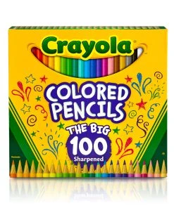 Crayola The Big 100 Coloured Pencils -Play-Doh shop 22005638 1 86934.1661510079