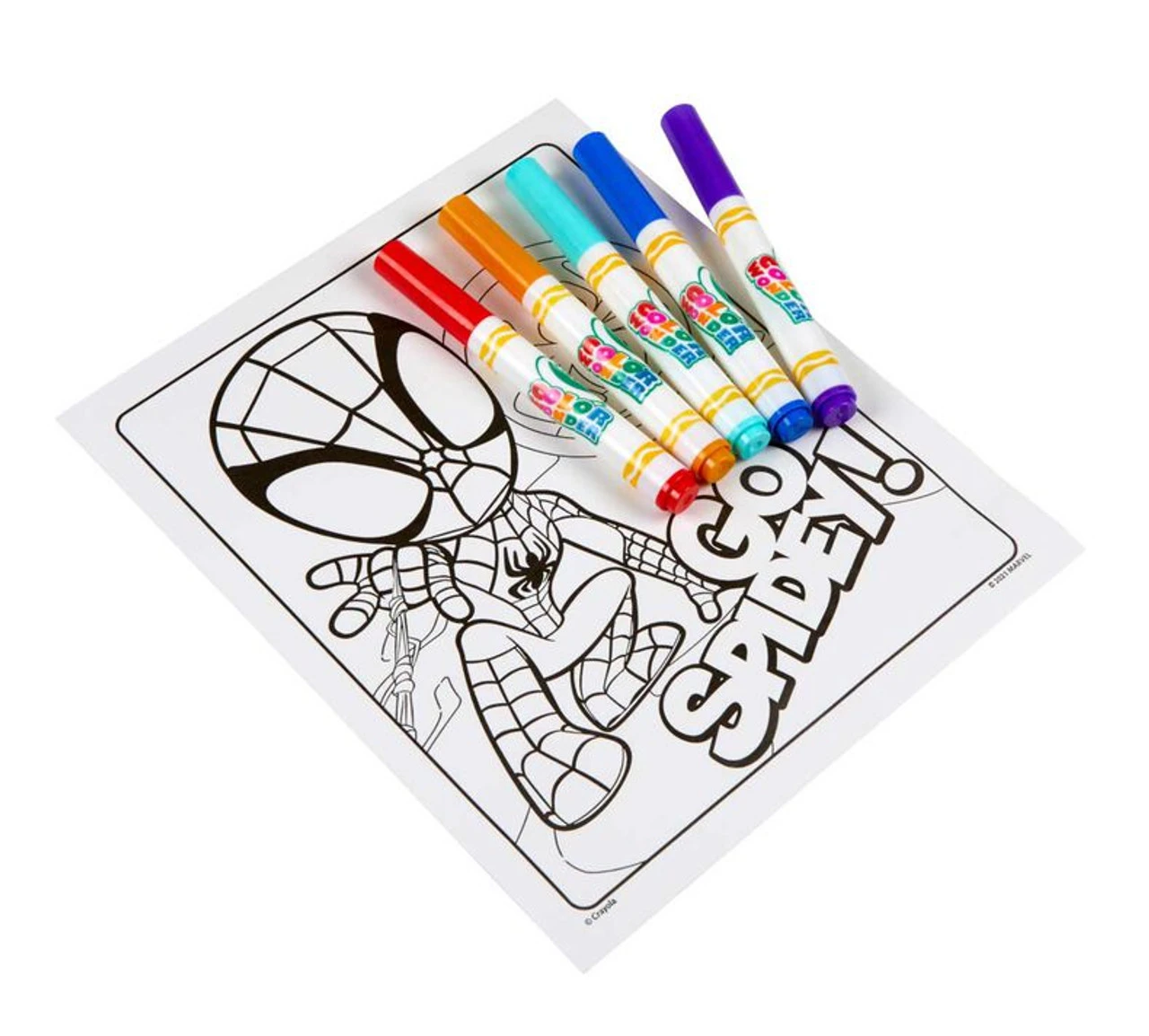 Crayola Colour Wonder Marvel Spidey And Friends 3 Crayola Colour Wonder Marvel Spidey And Friends