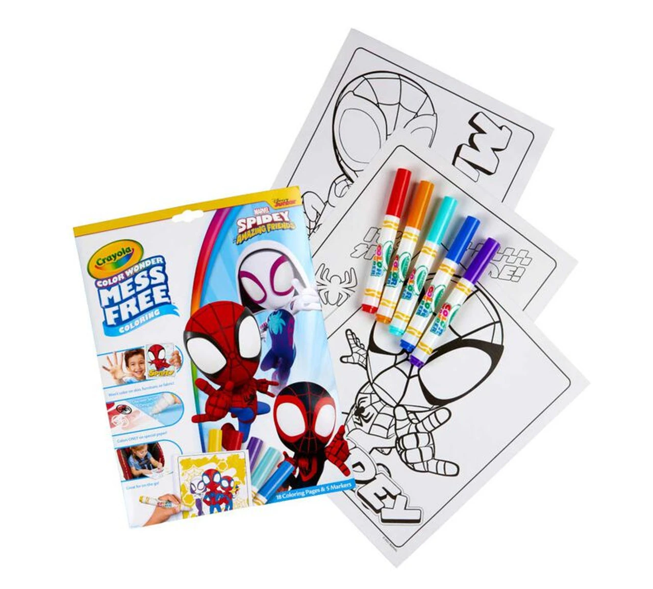 Crayola Colour Wonder Marvel Spidey And Friends 10 Crayola Colour Wonder Marvel Spidey And Friends - Image 8