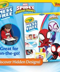 Crayola Colour Wonder Marvel Spidey And Friends 15 Crayola Colour Wonder Marvel Spidey And Friends -Play-Doh shop 22005641 5 54243.1661511287