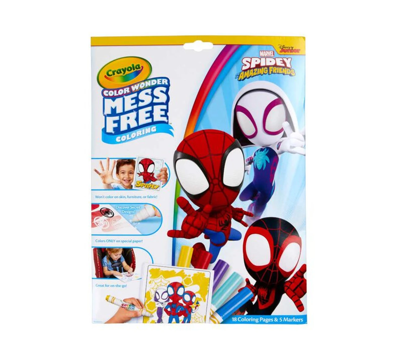 Crayola Colour Wonder Marvel Spidey And Friends 4 Crayola Colour Wonder Marvel Spidey And Friends - Image 2