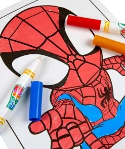 Crayola Colour Wonder Marvel Spidey And Friends 16 Crayola Colour Wonder Marvel Spidey And Friends -Play-Doh shop 22005641 7 10757.1661511287