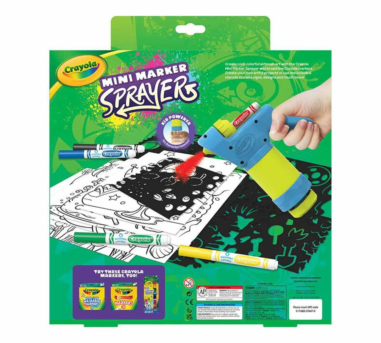 Crayola Mini Marker Sprayer 6 Crayola Mini Marker Sprayer - Image 4