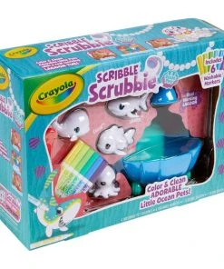 Crayola Scribble Scrubbie Pets Blue Lagoon Playset -Play-Doh shop 22005645 7 65773.1661510181