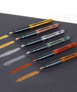 Crayola Signature 6 Count Liquid Metal Craft Markers -Play-Doh shop 22005650 4 55653.1661511142