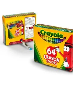 Crayola 64 Crayon Box -Play-Doh shop 23000665 2 47779.1673578480