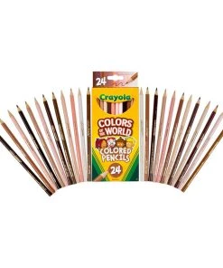 Crayola 24 Colours Of The World Pencils 9 Crayola 24 Colours Of The World Pencils -Play-Doh shop 23000668 2 16232.1673578570