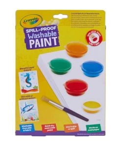 Crayola Spill Proof Washable Paint Kit -Play-Doh shop 23000669 2 77538.1673579134