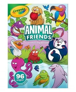 Crayola 96pg Colouring Book Animal Friends