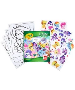 Crayola Colour & Sticker Book My Little Pony -Play-Doh shop 23000673 3 49714.1673578371