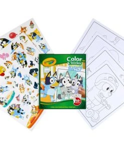 Crayola Colour & Sticker Book Bluey -Play-Doh shop 23000674 1 48108.1673578421