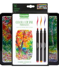 Crayola 50 Signature Colour & Detail Markers
