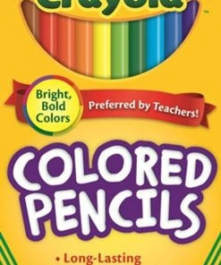 Crayola 12 Full Size Colored Pencils
