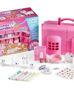 Crayola Scribble Scrubbie Pets Super Salon Playset