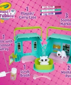 Crayola Scribble Scrubbie Pets Scented Spa Playset -Play-Doh shop 3 29361.1664236123