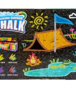 Crayola Ultimate Sidewalk Chalk Collection -Play-Doh shop 51 2064 0 200 Washable Sidewalk Chalk 64ct B1 79561.1595313324