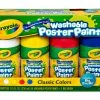 Crayola Washable Poster Paint-A-Pack Classic Colors