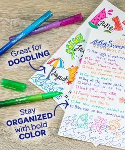 Crayola Take Note! 6 Dual-Ended Hi Pen -Play-Doh shop 58 6534 0 300 Take Note Dual Ended Highlighter Pens 37990.1612744808