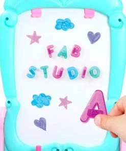 Grow'n Up Fab Studio 3-in-1 Vanity Easel -Play-Doh shop 6041 magnets 78453.1580453219