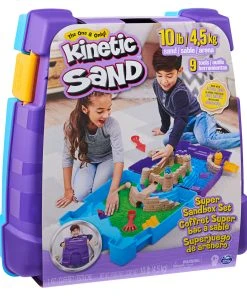 Kinetic Sand Super Sandbox -Play-Doh shop 6060437 20130363 Super Sandbox Set GML Angle PKG 05256.1623370902