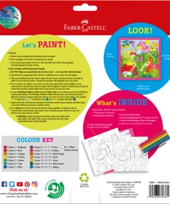 Faber-Castell Paint By Numbers - Fairy Garden -Play-Doh shop 63 14548 PaintByNumbers FairyGarden ProductShot Back 42571.1640053816