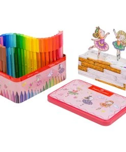 20 Faber-Castell Connector Pen Colour Markers Music Box Tin -Play-Doh shop 63 155095 4 46713.1640054243