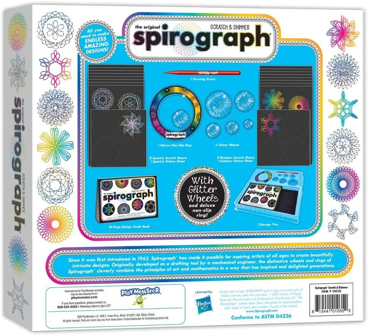 Spirograph Scratch & Shimmer 4 Spirograph Scratch & Shimmer - Image 2