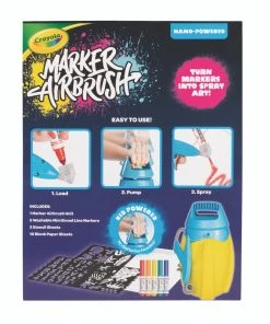 Crayola Airbrush Marker -Play-Doh shop 74 7374 ANZ Marker Airbrush B1 45105.1612514739