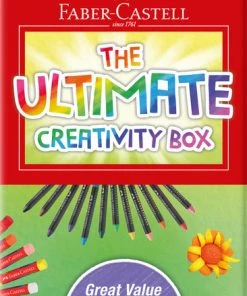 Faber-Castell The Ultimate Creativity Box - 80 Pieces -Play-Doh shop 88 379804 GiftSet TheUltimateCreativityBox ProductShot Side 57064.1640055158