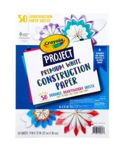 Crayola Premium Art & Craft Paper White -Play-Doh shop 99 0081 0 300 project construction paper premium white 50ct f1 ac5b02b5 5899 46e1 9b91 6242f0a1ca3b 2048x2048 77401.1656652750