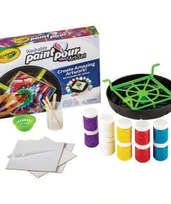 Crayola Washable Paint & Pour Art Set