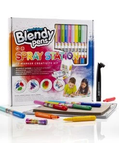 Chameleon Kidz Spray Station 20 Marker Creativity Kit