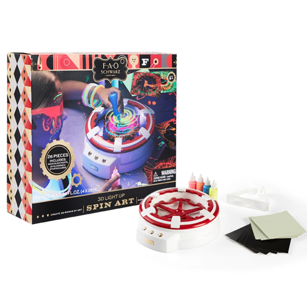 3D Spin Art With LED Lights 6 3D Spin Art With LED Lights - Image 4