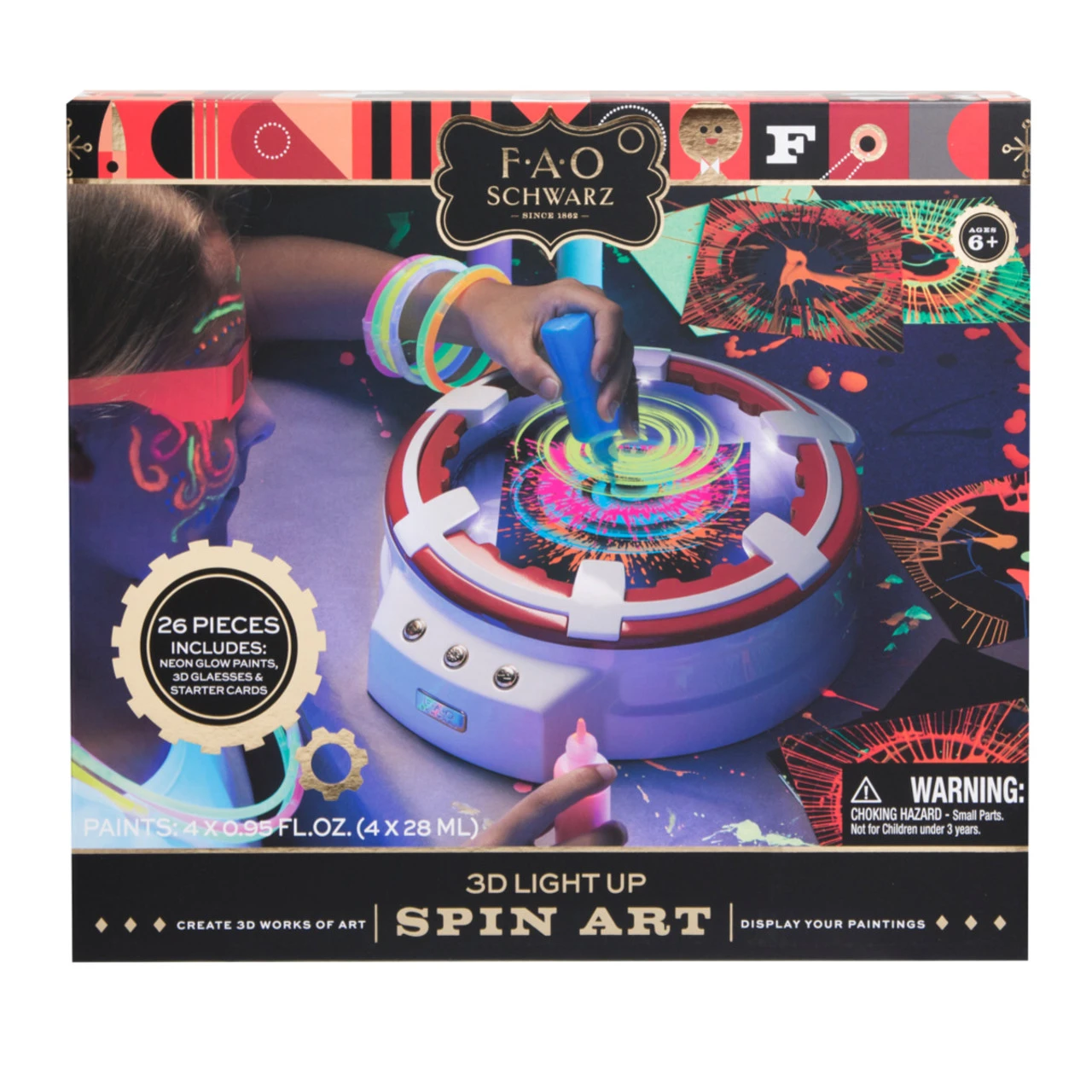 3D Spin Art With LED Lights 7 3D Spin Art With LED Lights - Image 5