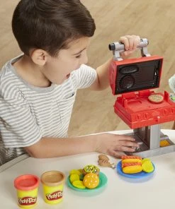 Play-Doh Kitchen Creations Grill 'n Stamp Playset -Play-Doh shop F0652 LS PD Grill N Stamp Playset 1271 13793.1610933557