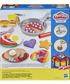 Play-Doh Kitchen Creations Flip 'n Pancakes Playset -Play-Doh shop F12795L00 5010993779741 back 20 24476.1610932952